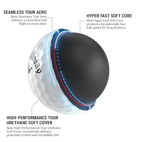 Callaway Golf Chrome Tour X Golf Balls (White) VIP Shopping