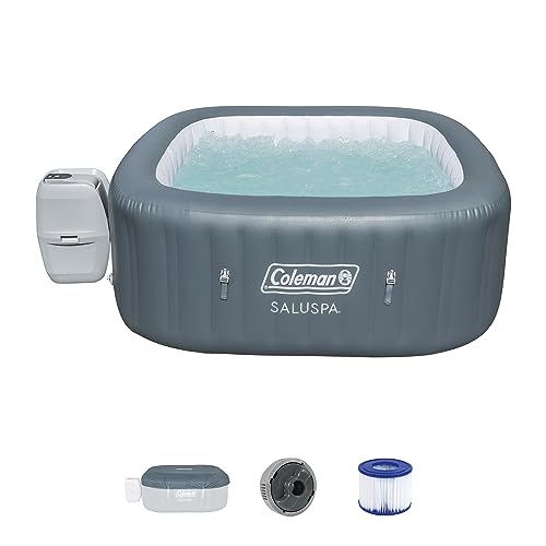 Coleman SaluSpa Square Hot Tub with 114 Air Jets