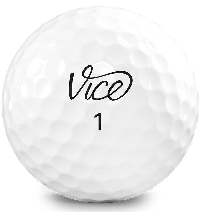 VIP Pro Golf Balls in White Color