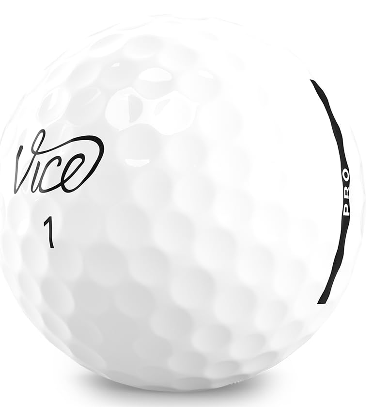 VIP Pro Golf Balls in White Color