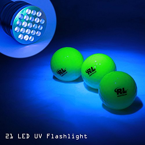 Glow in The Dark Night Golf Balls VIP Pack