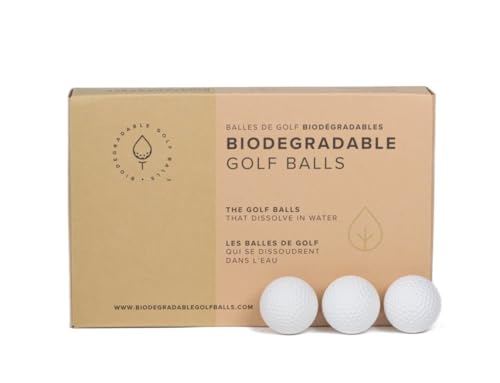 Eco Friendly Biodegradable Golf Balls | Water Soluble