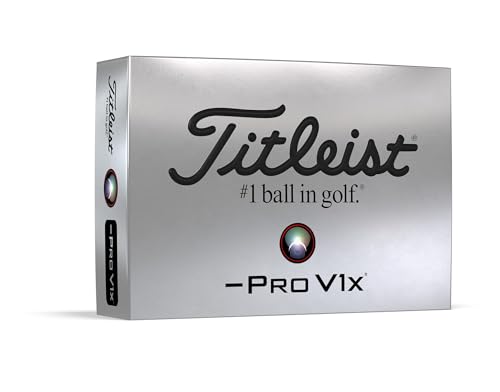 Titleist Pro V1x Left Dash Golf Balls - VIP