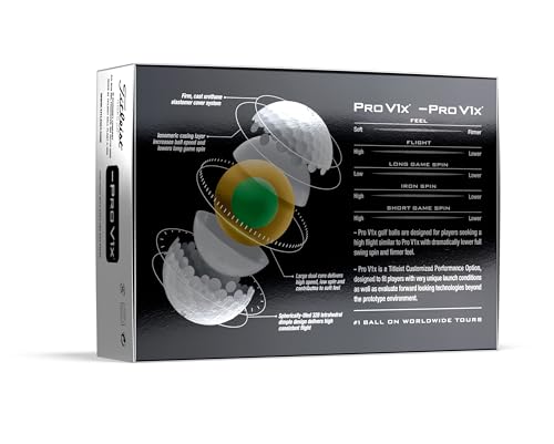 Titleist Pro V1x Left Dash Golf Balls - VIP