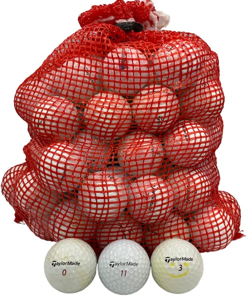 72 Taylormade Golf Balls in Mesh Bag 3A/2A