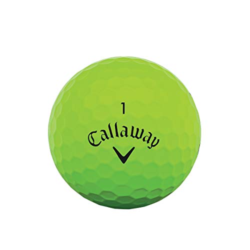 2021 Callaway Supersoft Golf Balls in Green
