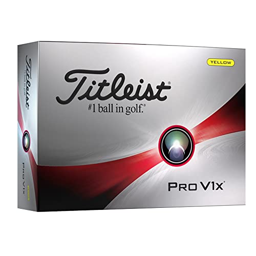 Titleist Pro V1x Yellow Golf Balls - VIP Special