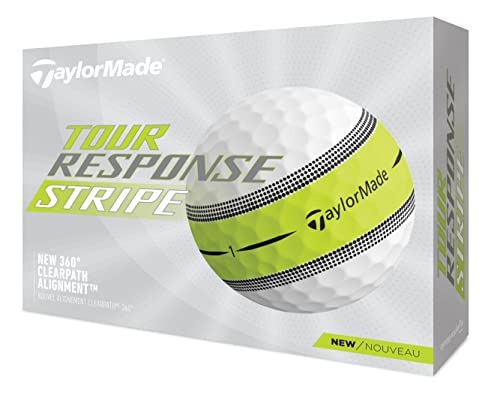 2022 TaylorMade VIP Tour Response Stripe Golf Balls