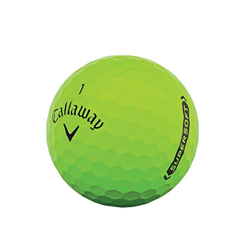 2021 Callaway Supersoft Golf Balls in Green