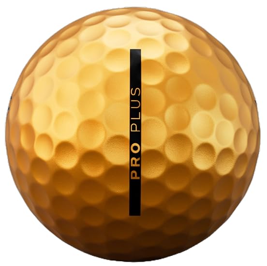 Limited Edition Gold Pro Plus Golf Balls by Vice