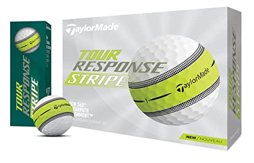 2022 TaylorMade VIP Tour Response Stripe Golf Balls