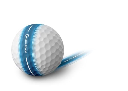 TaylorMade Golf Tour Response Blue Stripe Dozen Balls