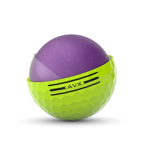 Titleist AVX Yellow Golf Balls - One Dozen VIP