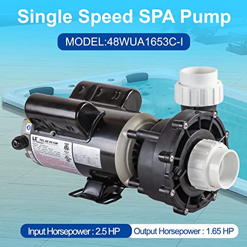 LINGXIAO 2.5HP Single Speed SPA Pump Motor
