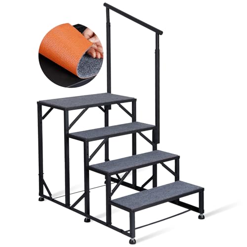 VIP Outdoor Steps with Handrail for 5th Wheel