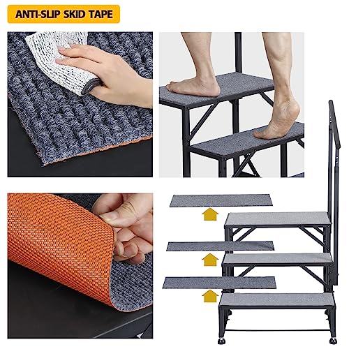 VIP Outdoor Steps with Handrail for 5th Wheel