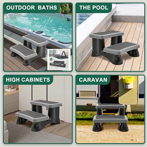 Premium Spa & Hot Tub Steps, Universal Design