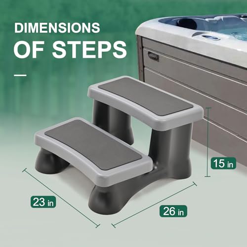 Premium Spa & Hot Tub Steps, Universal Design