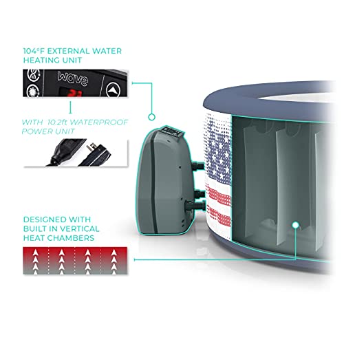 VIP Wave Spas Atlantic Hot Tub| 2-4 Person