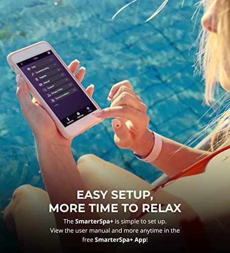 ControlOMatic SmarterSpa+ Saltwater Generator for Spas up to 2000 Gallons