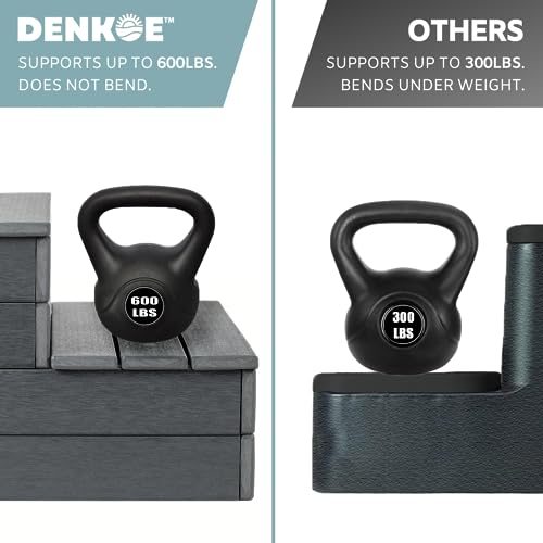 VIP Outdoor Spa Steps - Gray, Waterproof, Non-Slip