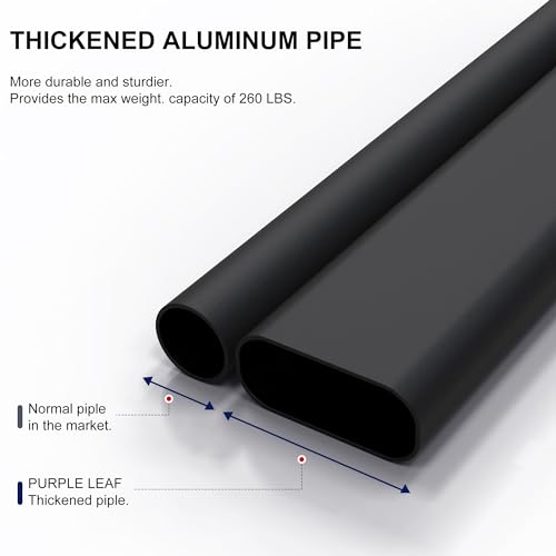 Purple Leaf 9-Piece Outdoor Dining Set, Adjustable Reclining Chairs