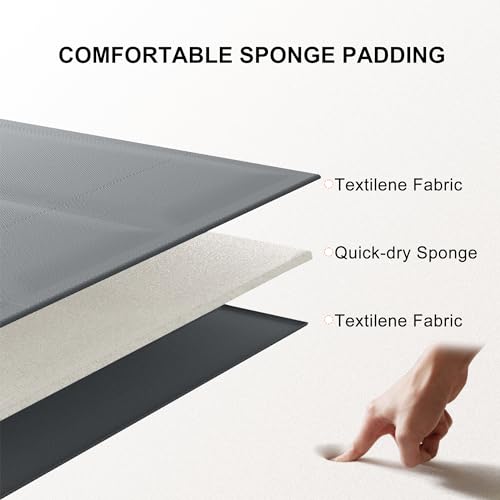 Purple Leaf 9-Piece Outdoor Dining Set, Adjustable Reclining Chairs