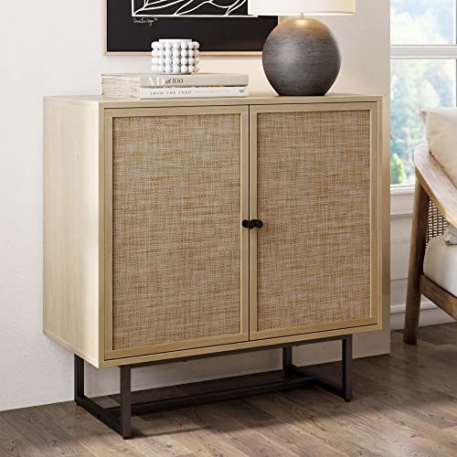 Nathan James Kova Accent Sideboard Cabinet Light Oak