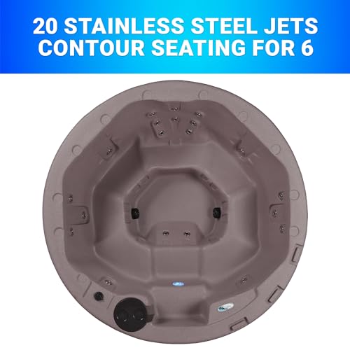 2021 Arbor Hot Tub, Seats 5-7, Millstone VIP