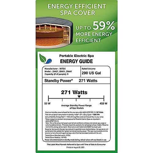 Intex PureSpa Plus 6 Person Bubble Jet Spa