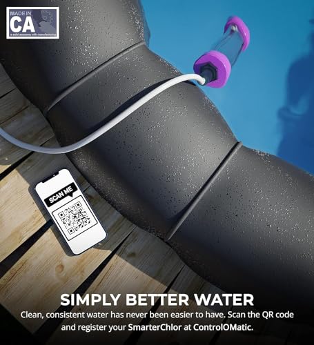 Smart Saltwater Chlorine Generation System for Pools & Spas