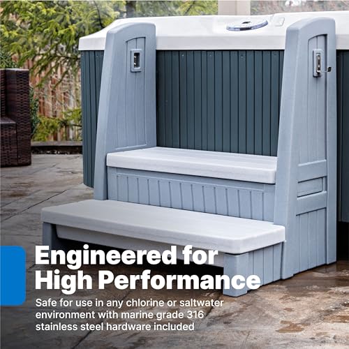 Step2 Steps Hot Tub Storage, Gray VIP Shopping