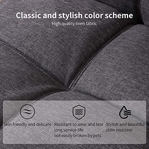 Opoiar Futon Sofa Bed: Small, Stylish Memory Foam Couch
