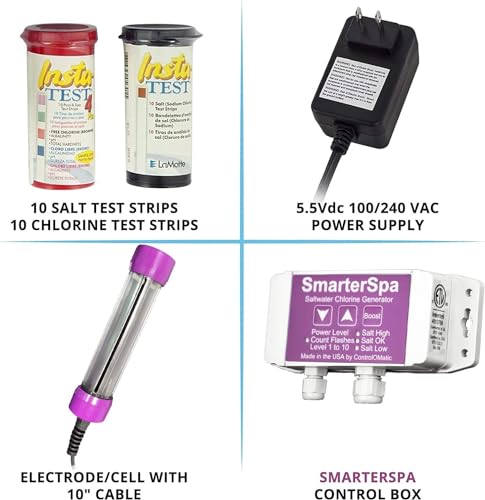 Smart Saltwater Chlorine Generation System for Pools & Spas