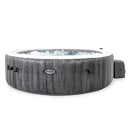 Intex Greywood Deluxe Outdoor Inflatable Hot Tub Spa