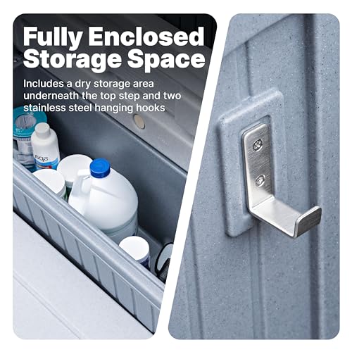 Step2 Steps Hot Tub Storage, Gray VIP Shopping