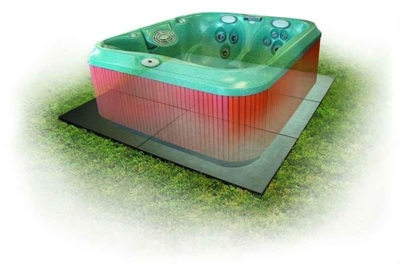 Durable Spa Pad Substitute for Hot Tubs, Easy Install