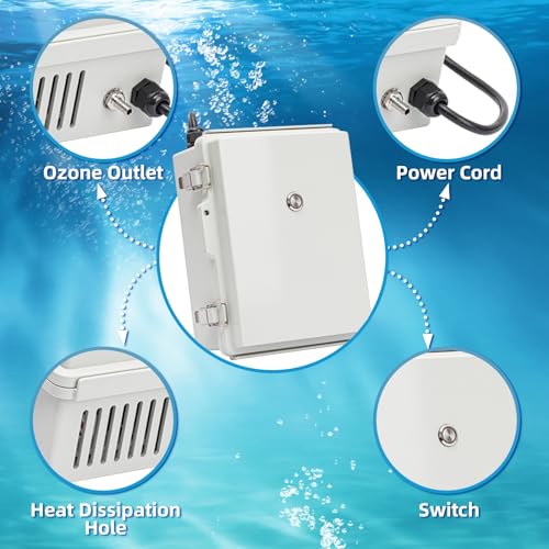 EcoPooluxe AOG-A05BW Hot Tub Ozone Generator VIP Shopping