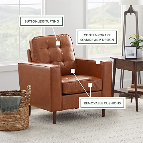 Edenbrook Lynnwood Upholstered Accent Chair - Mid-Century Modern