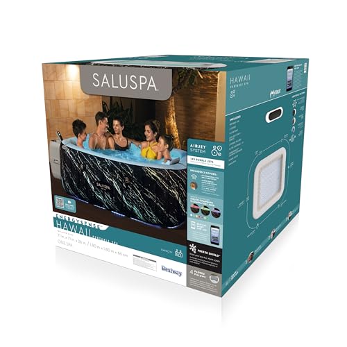 Hawaii Smart Luxe EnergySense AirJet Inflatable Hot Tub
