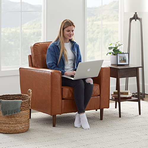 Edenbrook Lynnwood Upholstered Accent Chair - Mid-Century Modern