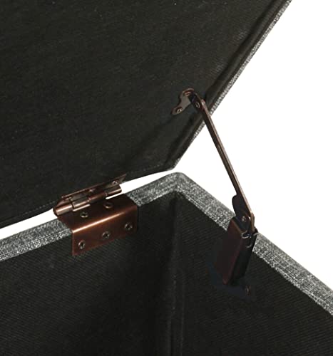 Homepop VIP Shopping | Luxury Square Ottoman with Storage