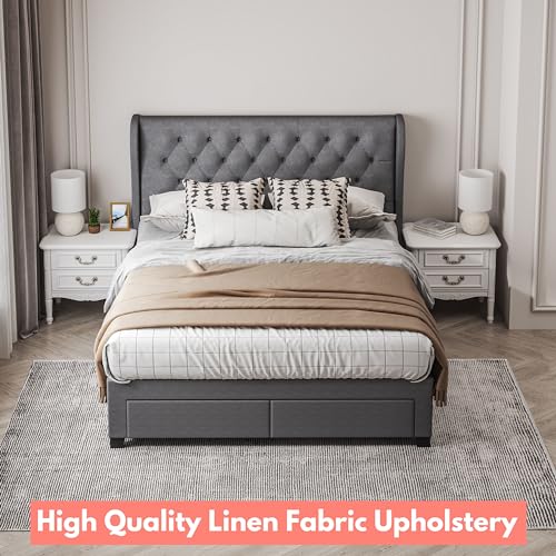 VIP Exclusive: Brittany Queen Bed with 4 Storage