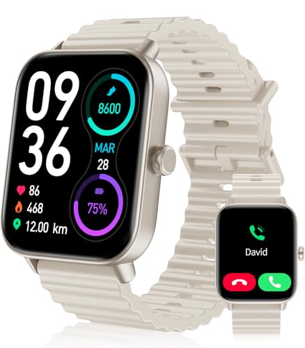 Alexa Smart Watch with Fitness Trackers, Call Feature