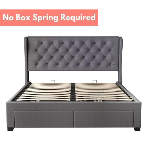VIP Exclusive: Brittany Queen Bed with 4 Storage
