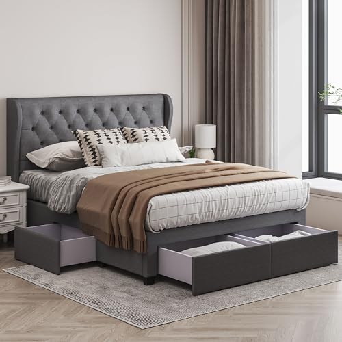 VIP Exclusive: Brittany Queen Bed with 4 Storage