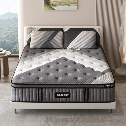 Luxurious 14" Queen Plush Hybrid Mattress Bed