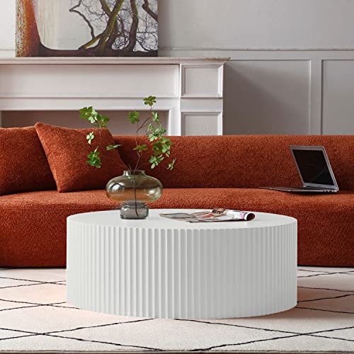 Modern luxury round coffee table for VIP living rooms