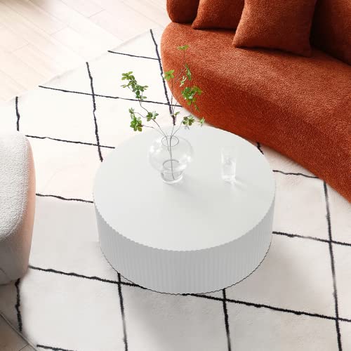 Modern luxury round coffee table for VIP living rooms