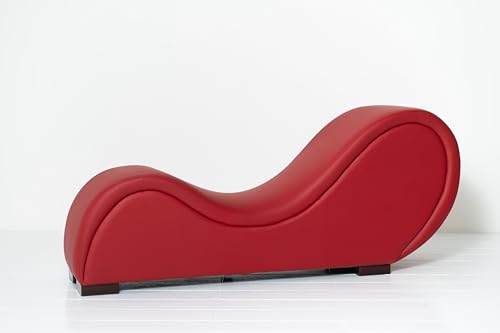 Exclusive Luxury Couples Chaise Lounge - Cherry Color